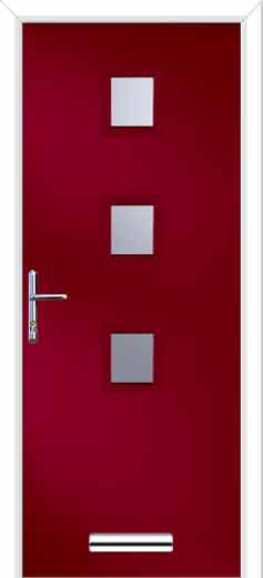 augusta centre smooth composite door