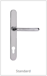 chrome lever handles