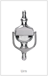 chrome urn knocker