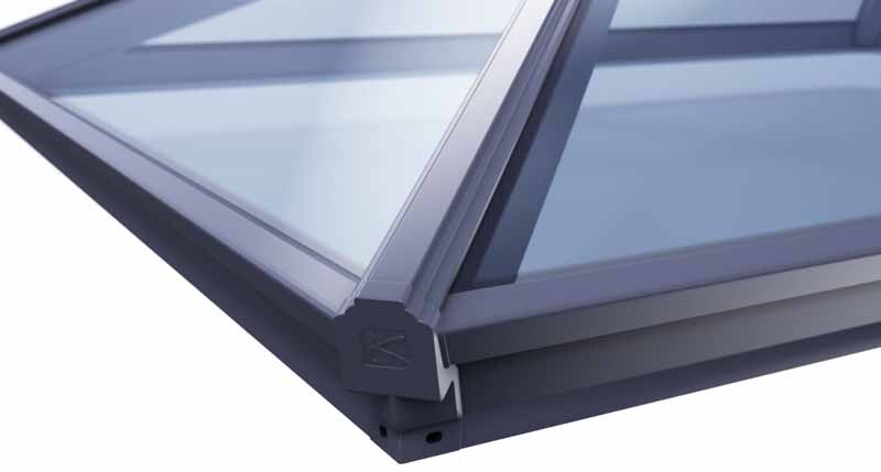 Korniche aluminium roof lantern