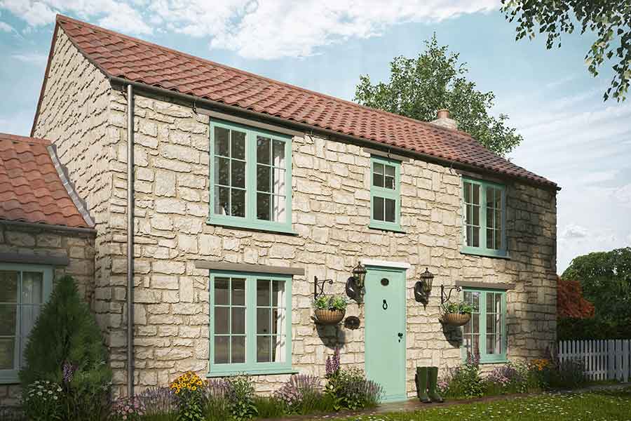 chartwell green flush sash casement windows